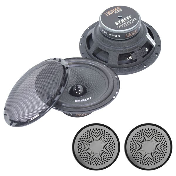 Edge EDS6C-E4 6.5" 220 Watts 2-Way Component Split System