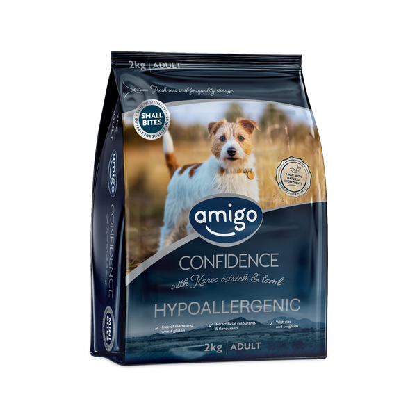 Amigo Pet Food - Confidence - Hypoallergenic - Adult Small Breeds 2kg