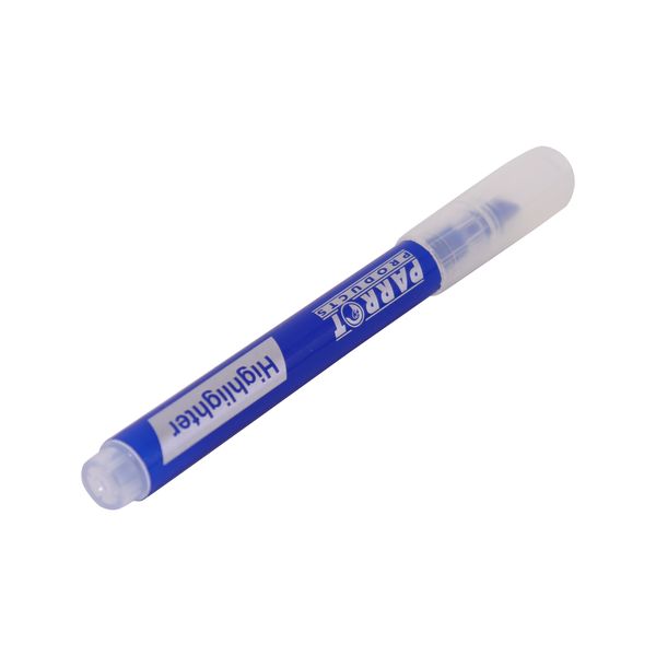 Highlighter Marker Slimline (Box of 12 - Blue) Pack of 2