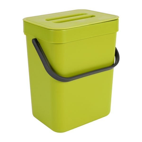 Trash Can With Lid Under Sink Green Trash Can Plastic Waste Basket