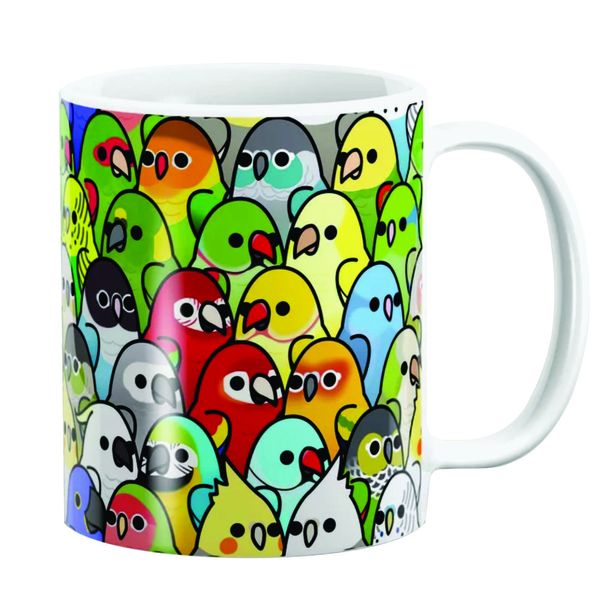 PepperSt Mug - Too Many Birds!