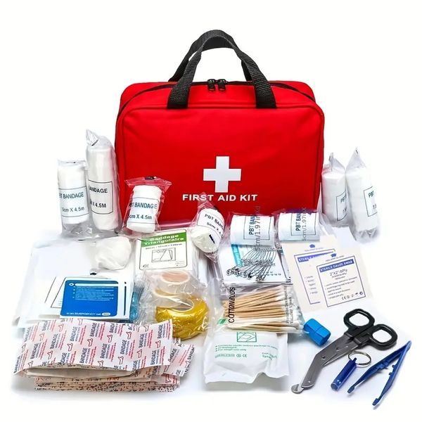 Household/Outdoor Portable Luggage Bag Medical First Aid Kit
