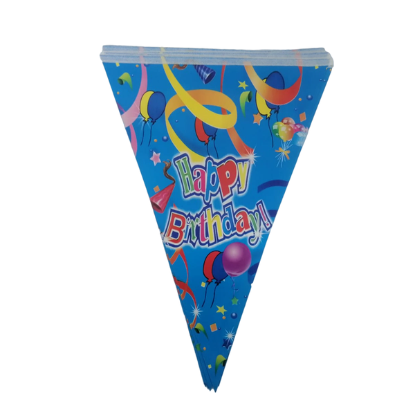 Flag Banner - Happy Birthday Theme