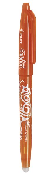 Pilot Frixion Ball Erasable Ballpoint Pen - Box of 12 - Orange