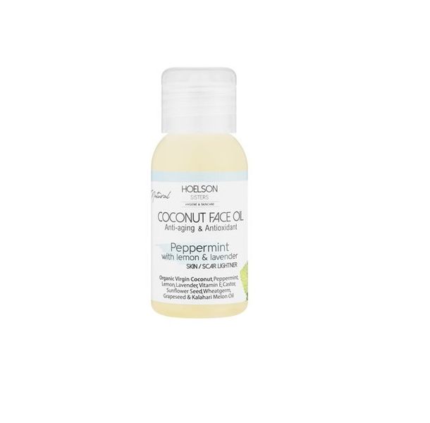 Hoelson Sisters - Coconut Face Oil - Peppermint with Lemon and Lavender