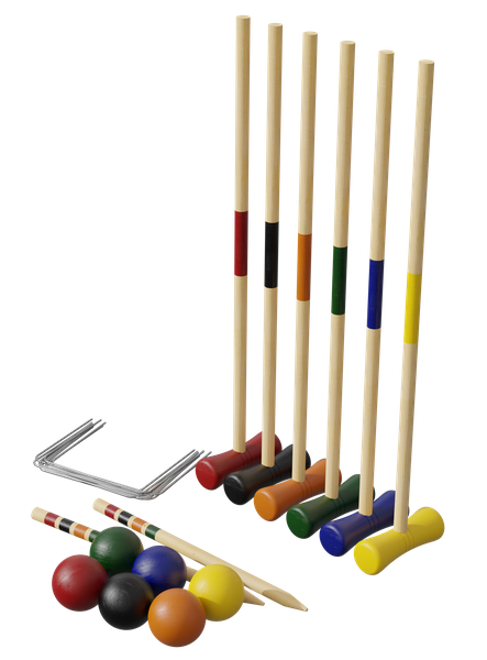 Carromco Croquet Set Basic - XL - 6 Player