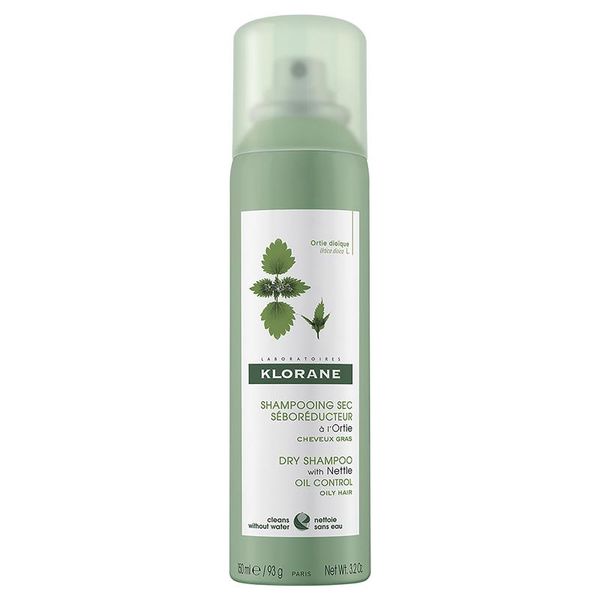 Klorane Dry Shampoo with Nettle for Oily, Dark Hair 150ml
