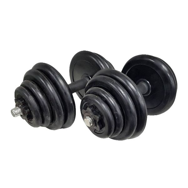 Mitzuma 20kg Rubber Dumbbell Set