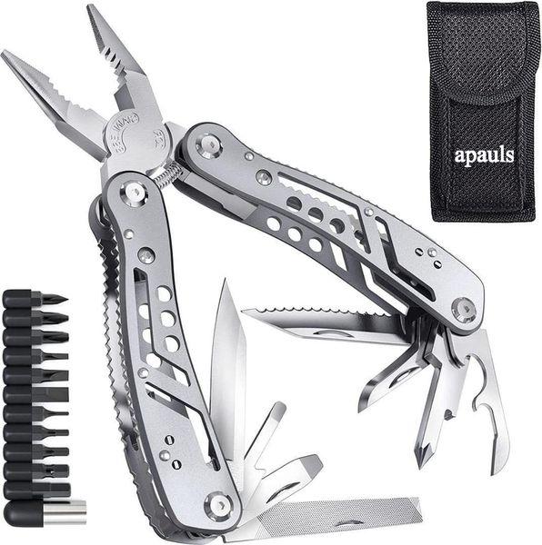 Apauls 24-in1 Multitool Professional Tools Pliers Pliers,Screwdriver Sleeve