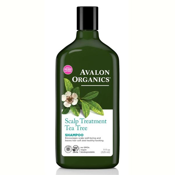 Avalon Organics Scalp Treatment Tea Tree Shampoo (325ml)