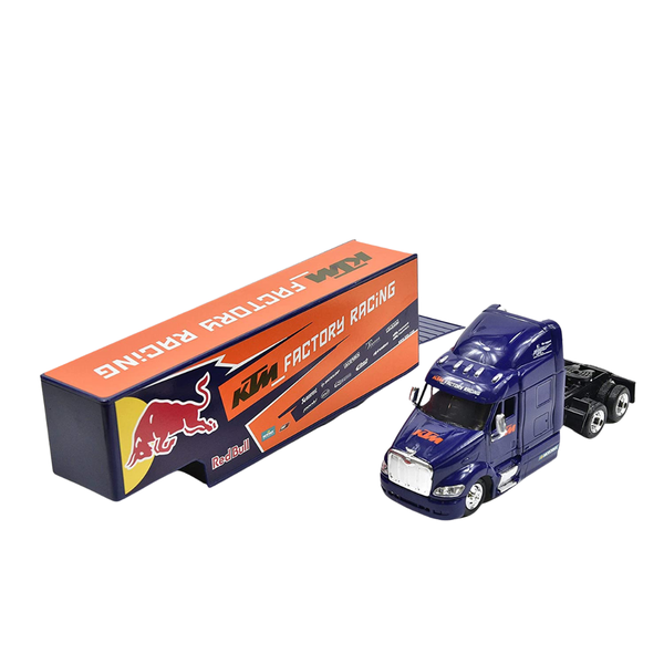 Peterbilt KTM Factory Racing Team Truck "Red Bull" 1/32 Model by New Ray
