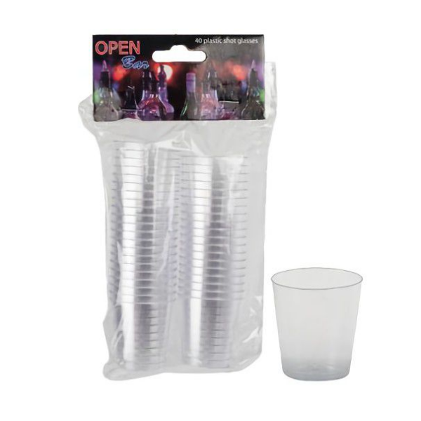 Shot Glasses - 40 Piece