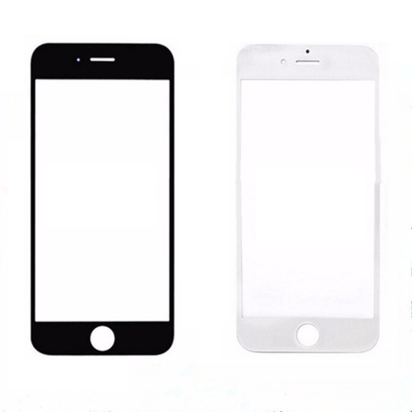 LCD Glass With OCA + Frame for iPhone 6 Black /White (6 Pieces)