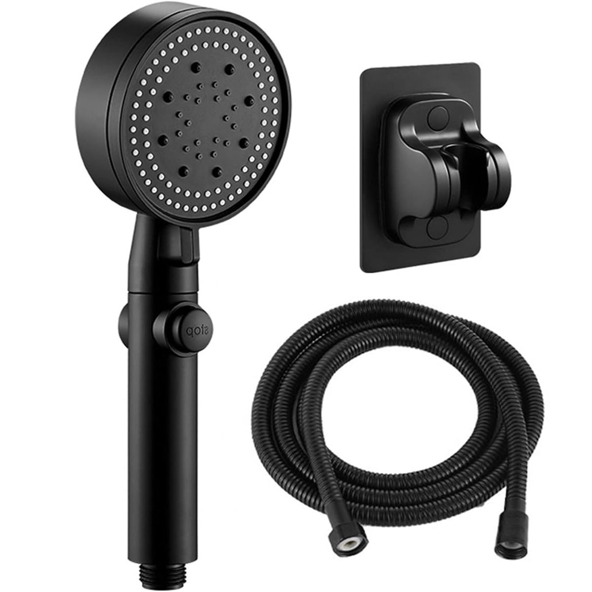 Shower Head and Hose Holder Set
