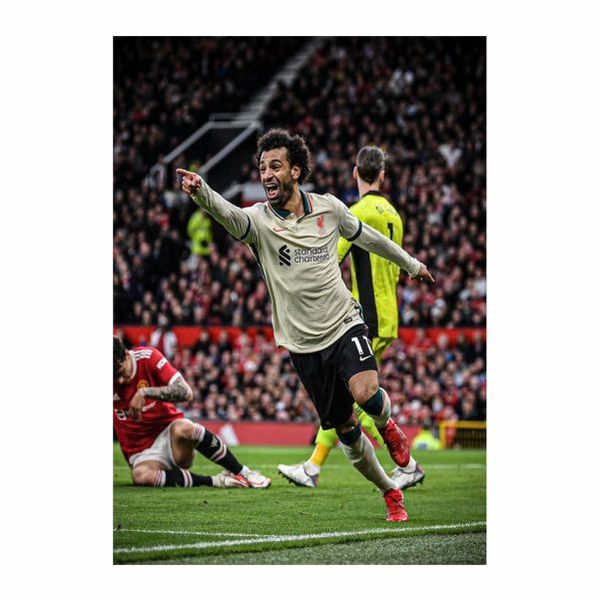 Salah VS Man United Poster - A1