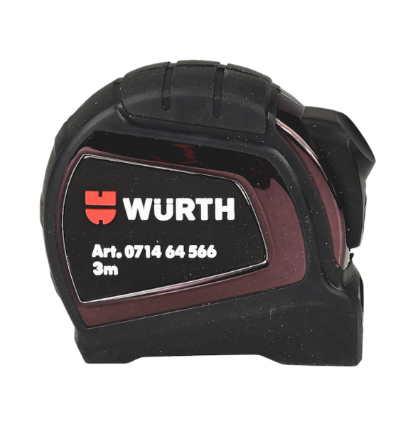 Wurth 3m Pocket Tape Measure