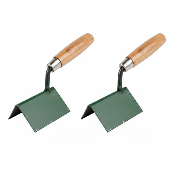 Kaufmann 75mm Outside Corner Trowel with Hardwood Handle - 2 Pack