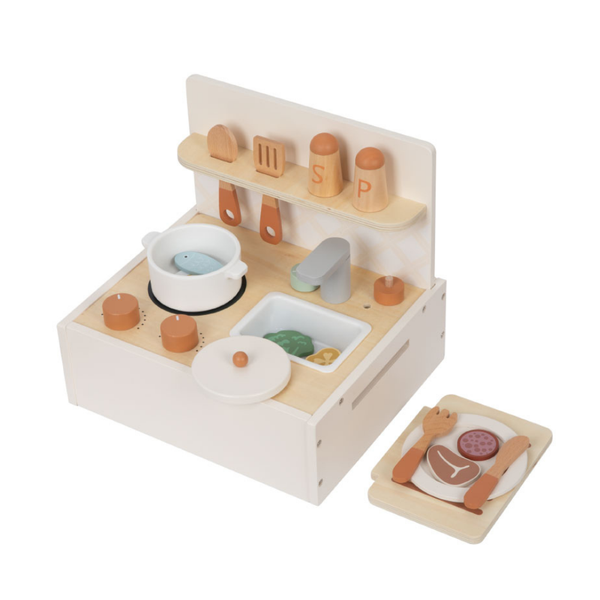 TookyToy - Pretend Play Kitchenware &amp; Cooking Toy Playset