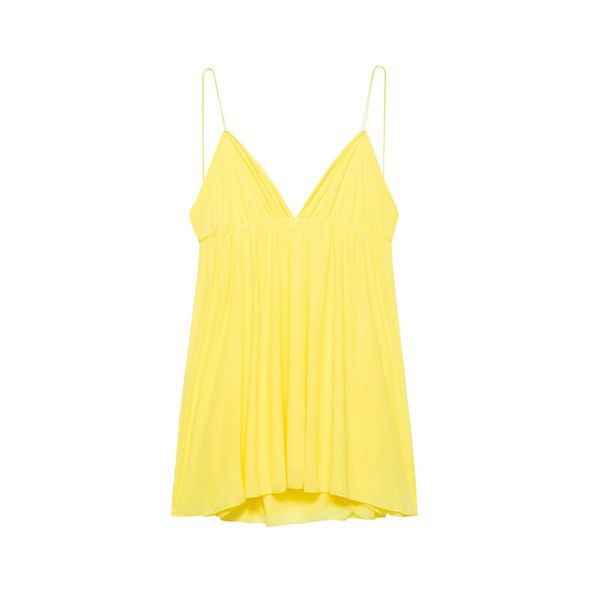 Sleeveless V-Neck Backless Tie Mini Dress