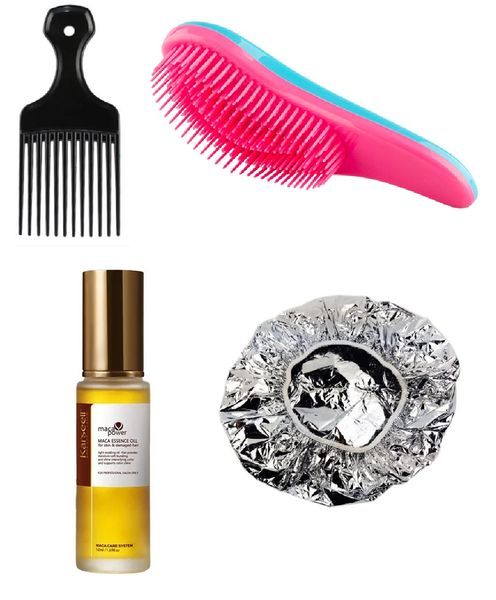 Karseell Nourishing Oil + Antistatic Brush - Luxe Care Pack