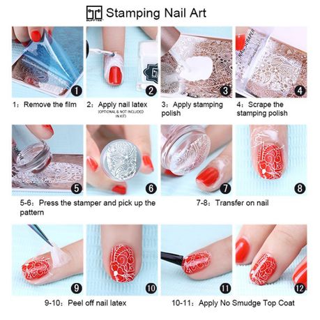 Bufftee Nail Stamper Nail Scraper & Nail Stamping Gel Polish Starter Kit |  Buy Online in South Africa 