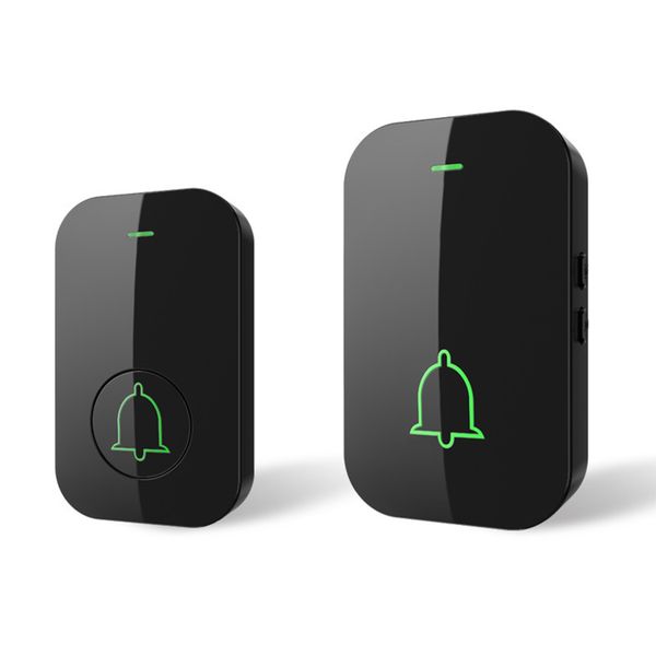 Wireless Waterproof Doorbell Easy Installation 60Melodies adjustable Volume