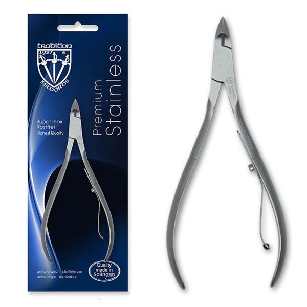 Kellermann 3 Swords Cuticle Nippers: Premium Rust Free Inox Stainless-Steel