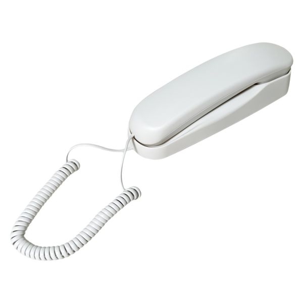 Landline Phone for Home with Cord Wall Mountable Phone-White
