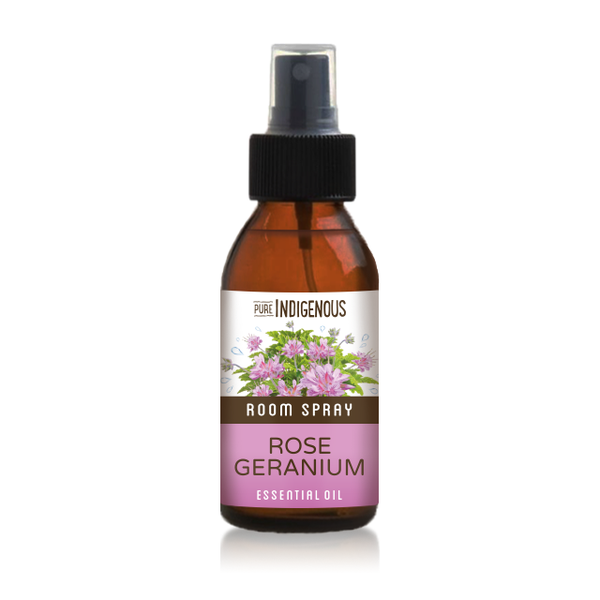 Pure Indigenous Rose Geranium Room Spray and Body Mist