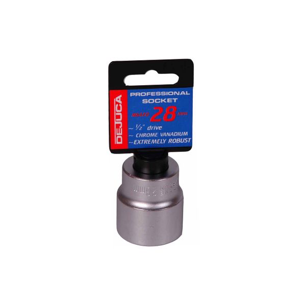 Dejuca - Socket - Cv - Fd - 1/2 Inch drive - 6pt - 28mm - 3 Pack