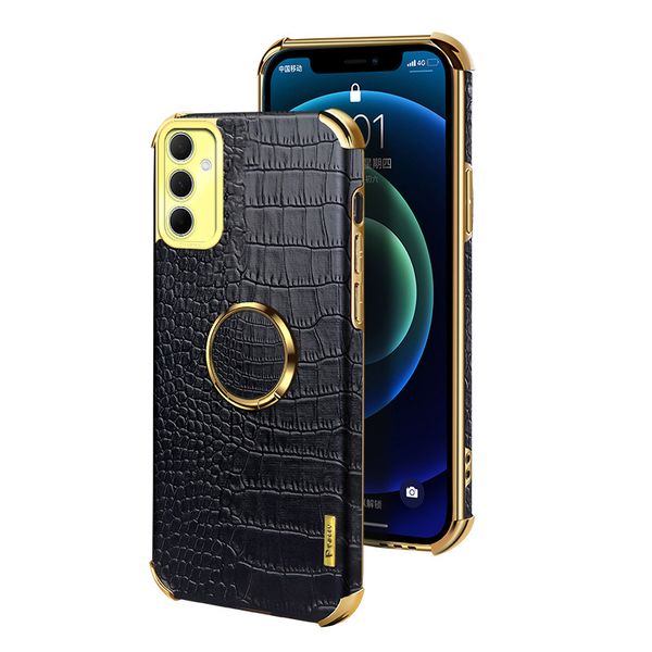 leather case with 360 Rotatable Ring Stand Compatible With Honor 200lite