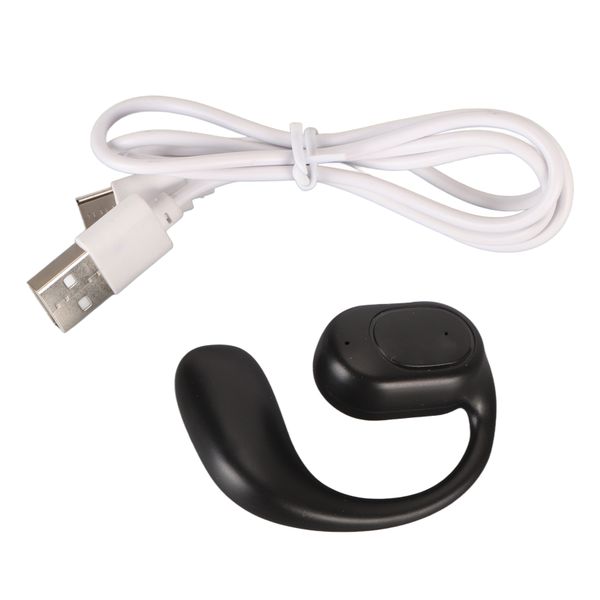 Bluetooth Headset Noise Lightweight Hands Free Wireless Single Earpiece