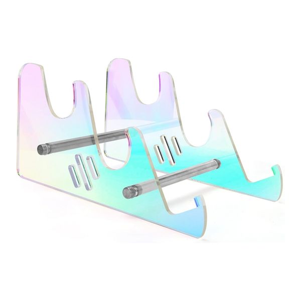 3 Tiers Display Keyboard Holder Transparent Acrylic Keyboard Stand