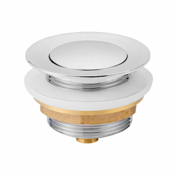 REGAL Bath / Sink Waste Pop-Up - 40mm Chrome Plated Drain Plug