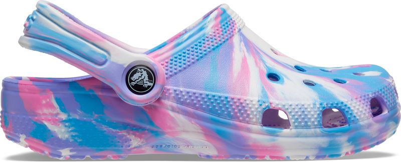Classic Marbled Clog K Whte/Pink