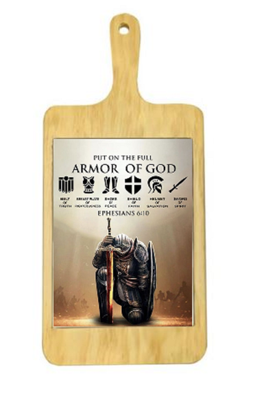 Armour of God Serving Platter - 37x18cm