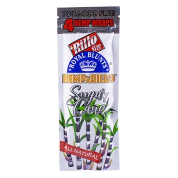 Royal Blunts Hemparillo - Sugar Cane - 15 Pack (4 Per Pack)