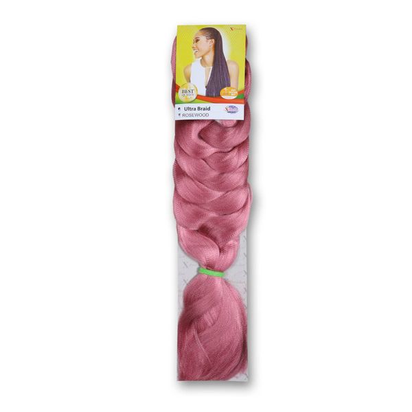 X-Pression - Ultra Braid - Exotic Colour #Rosewood - 4 Packs