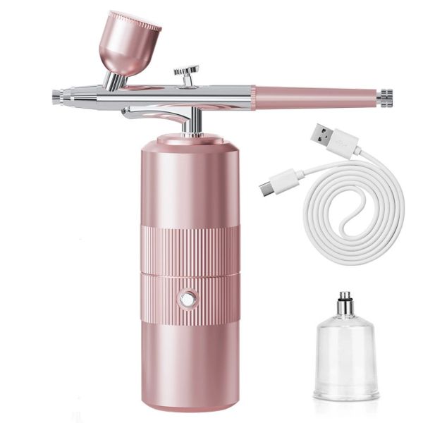 Handheld Home-Use Needle-Free Hydrating Facial Oxygen Infusion Device