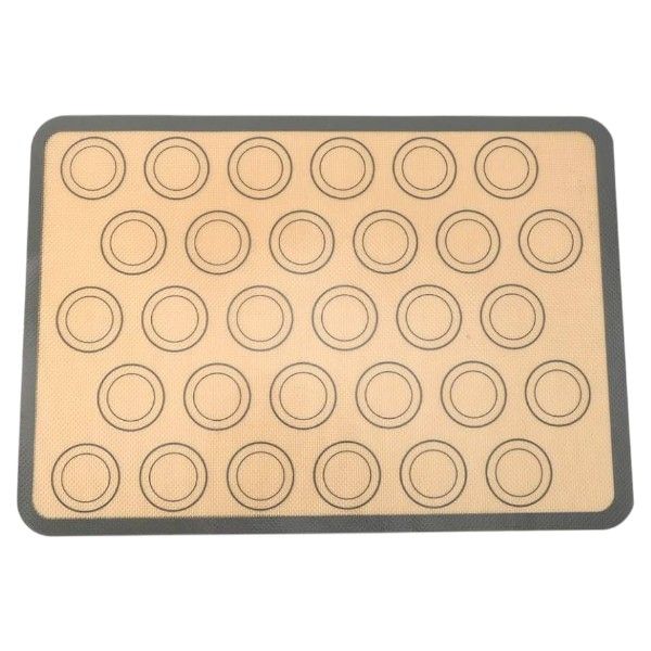 Silicone Baking Mat For Macarons - Grey