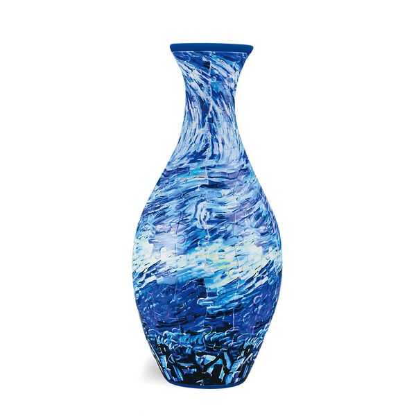 3D Puzzle Vase: 160-Piece DIY Decor with Detachable Water Cup