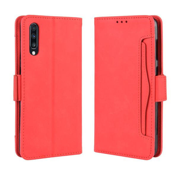 Multi Card Groove Leather Cover Compatible with Samsung Galaxy Z Fold 2 5G