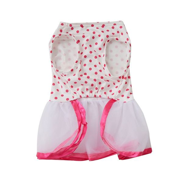 Dog Tutu - Cherries &amp; Heart - Medium