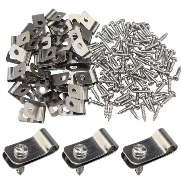 Wire Fence Clips, 200 Pieces Clamps
