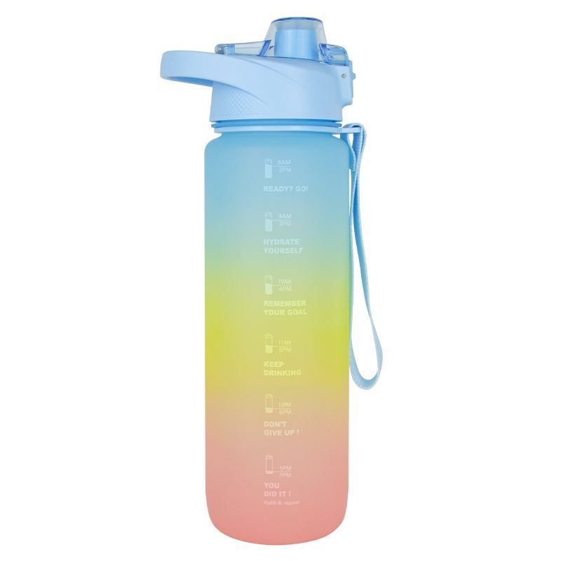 1000ml Inspiration Water Bottle - Blue/Yellow/Pink | Shop Today. Get it ...