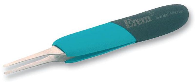 Weller Erem (E2ASA) Tweezer, Ergonomic, Straight, 5 ", Stainless Steel