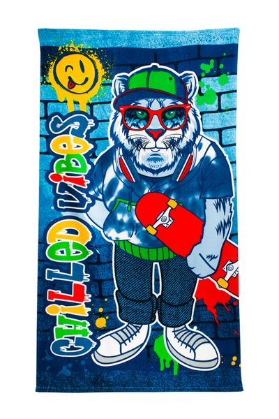 Tiger Beach Towel