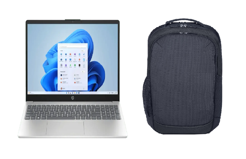 HP Notebook 15 13th Gen Core i7 16GB RAM/512GB SSD Laptop + CS 16" Bag Blue