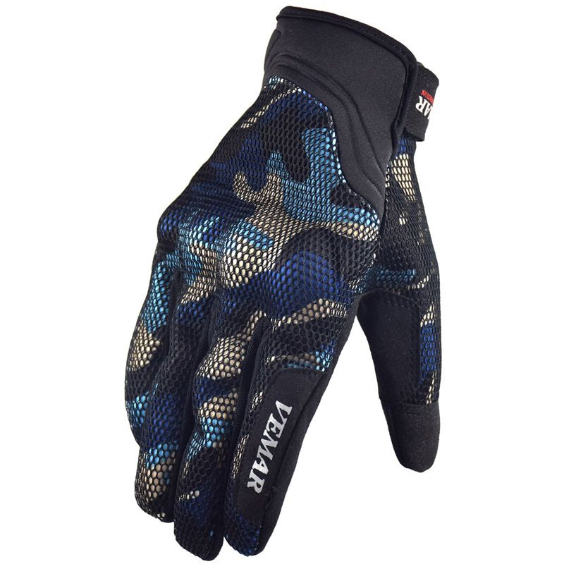 camo mountain bike gloves