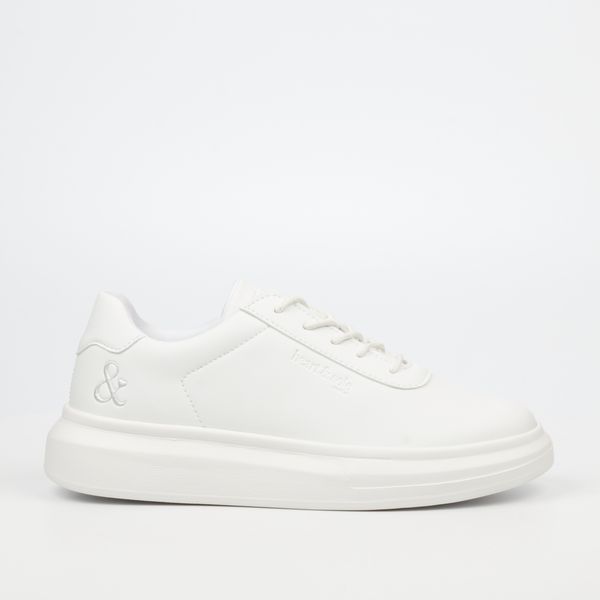 Heart &amp; Sole Lakshmi Women Faux Leather Sneaker - White